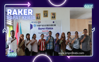 RAKER ( Rapat Kerja ) SMP Negeri 9 Rebi Tahun Pelajaran 2022/2023